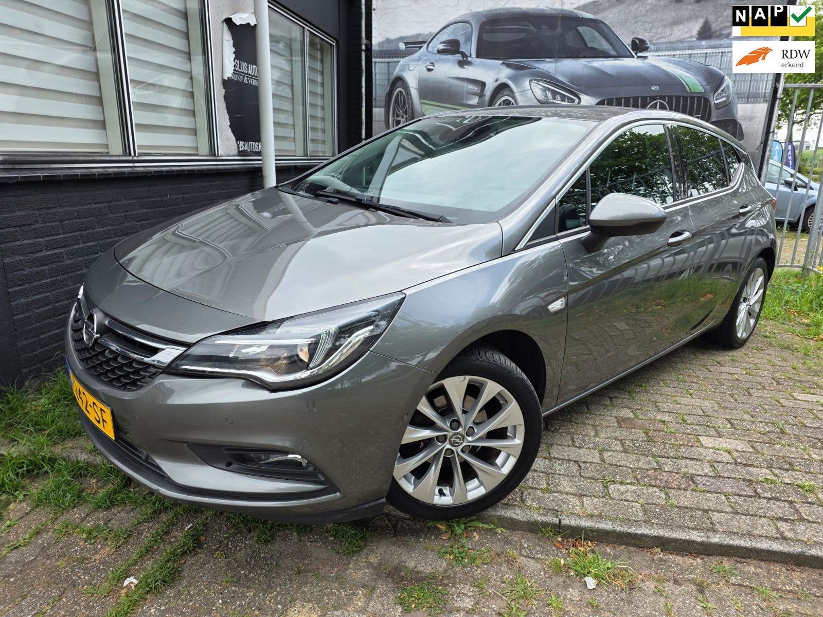 Opel Astra 1.4 Turbo Executive Navi Carplay, Auto's, Gebruikt, Euro 6, 150 pk, 620 kg