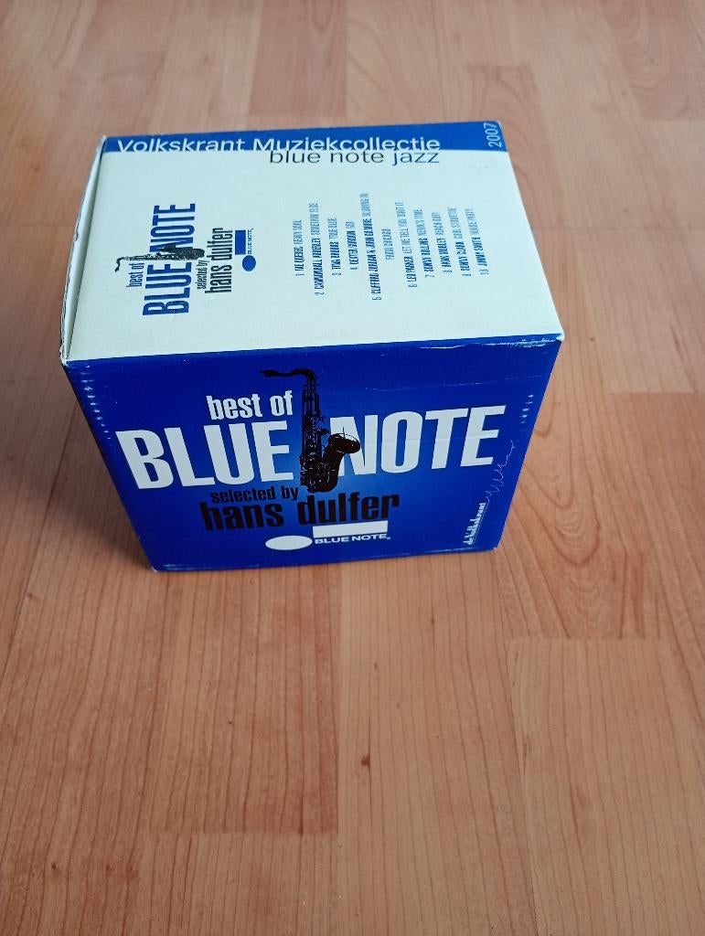 Hans dulfer blue note cd box, Cd's en Dvd's, Cd's | Jazz en Blues, Verzenden, 1980 tot heden, Zo goed als nieuw, Jazz