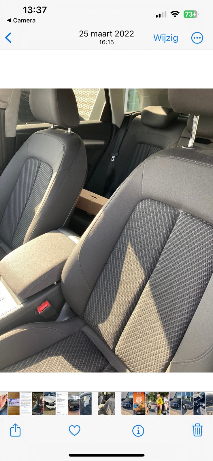 Voor en achterstoelen audi Q5, Auto-onderdelen, Ophalen, Nieuw, Audi