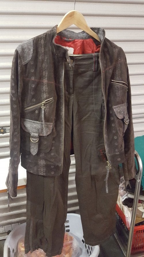 dames jas en broek bruin sportalm, Ophalen of Verzenden, 'T Olde Gre-j, Info@toldegrej.nl, Endepoelstraat 20f Didam
