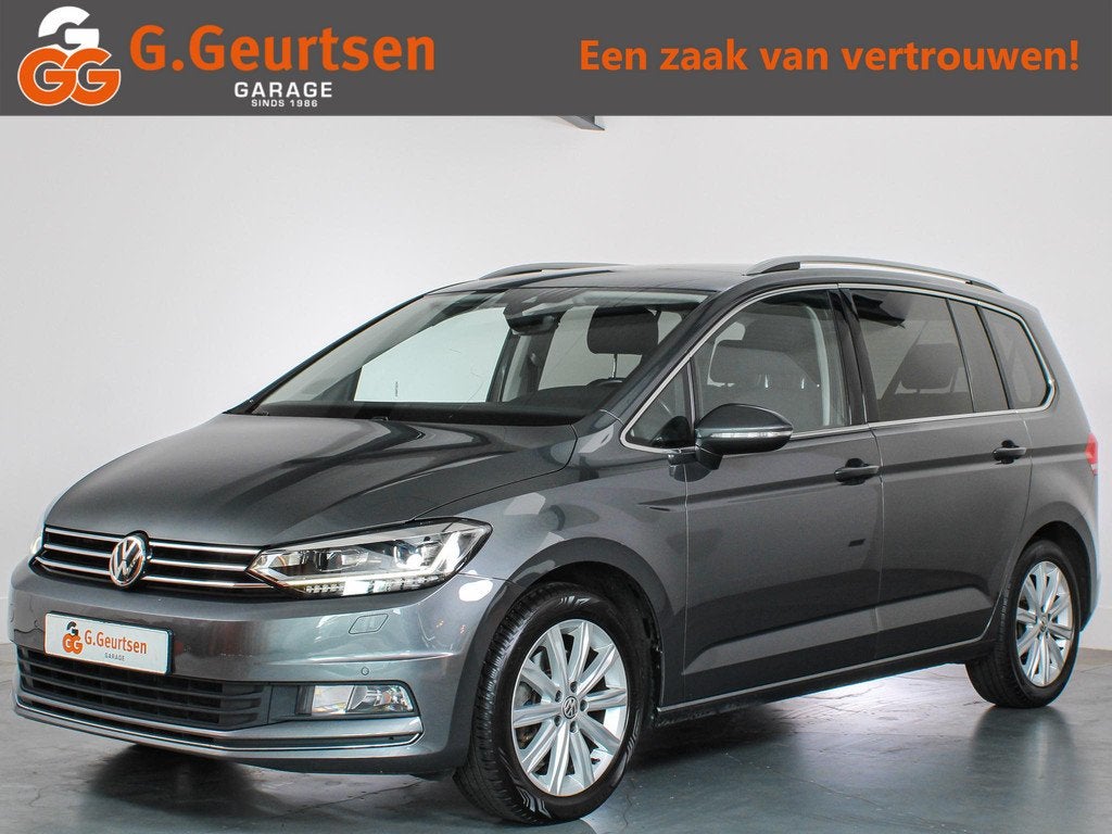 Volkswagen Touran 1.4 TSI Highline 7-Persoons, Trekhaak, ACC, Auto's, Volkswagen, Bedrijf, Te koop, Touran, ABS, Adaptive Cruise Control