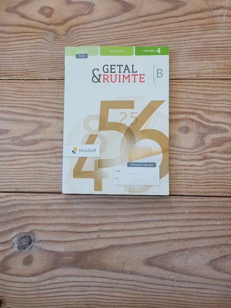 Getal en Ruimte | Wiskunde B | VWO Deel Vier, Boeken, Schoolboeken, VWO, Verzenden, Zo goed als nieuw, Wiskunde B