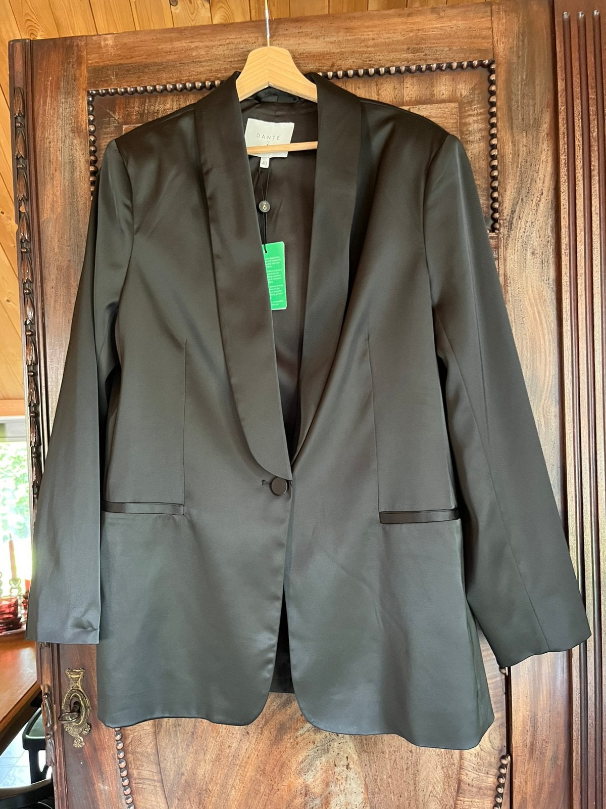 Zwarte blazer van Dante 6, Maat 38/40 (M), Verzenden, Zwart, Nieuw