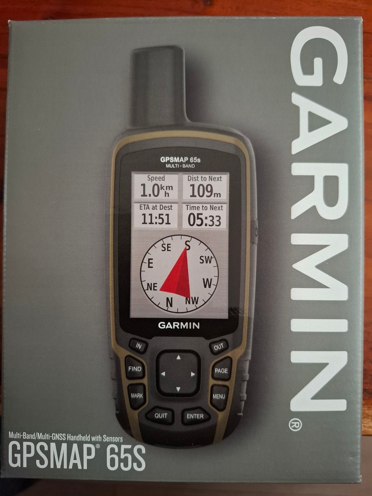 Garmin GPSMAP 65s Multi-Band GPS Handheld, Ophalen of Verzenden, Nieuw