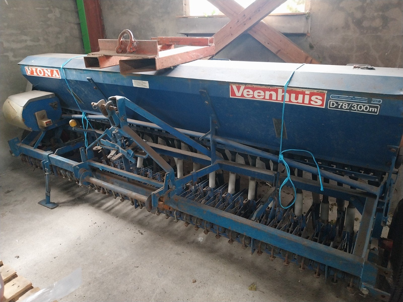 Zaaimachine Fiona D-78, Ophalen