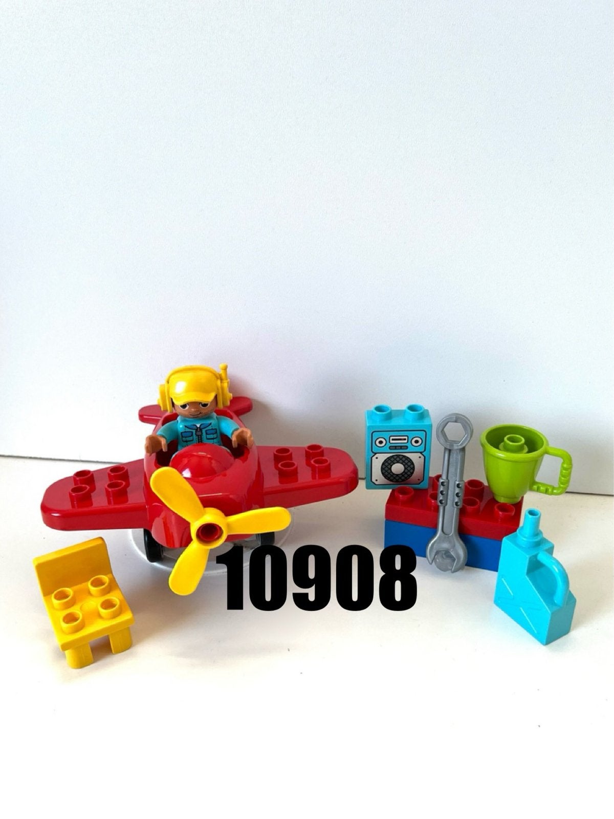 Lego Duplo 10908 - Vliegtuig, Ophalen of Verzenden, Zo goed als nieuw