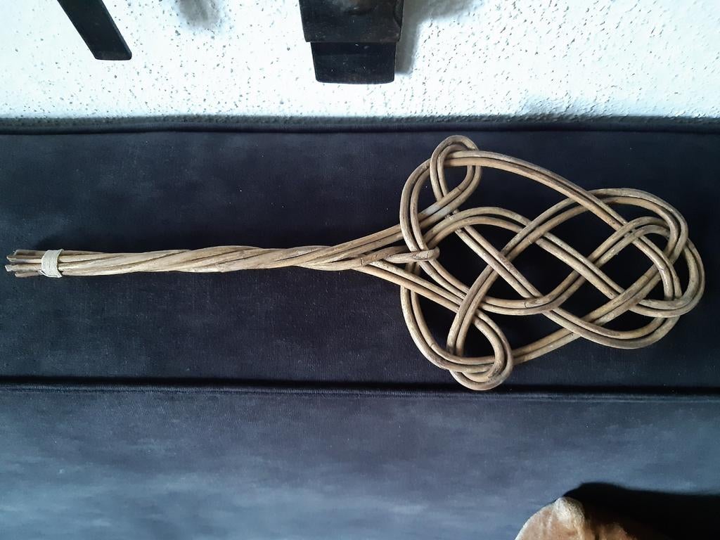 Leuk kleine mattenkloppertje , ,knus brocante sober, Ophalen of Verzenden