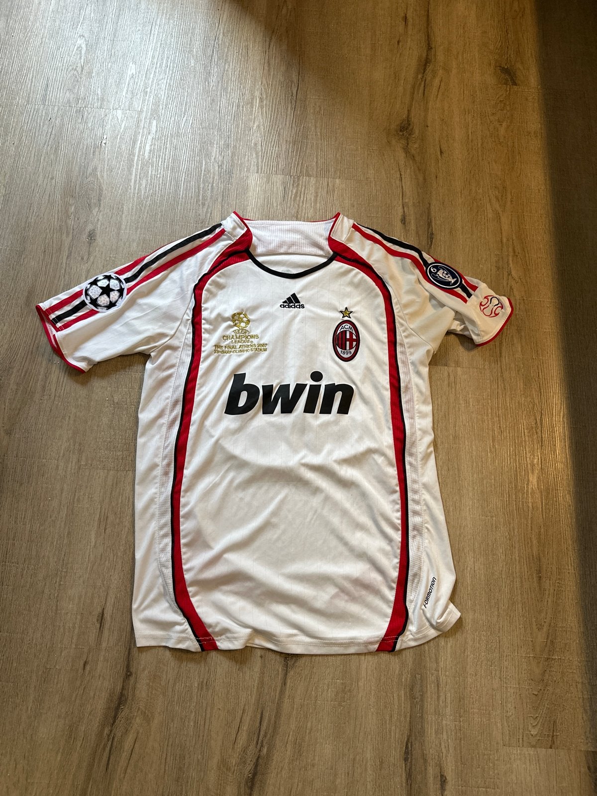 AC Milan shirt Ronaldo 99 - Goede staat maat xl, Sport en Fitness, Voetbal, Ophalen of Verzenden, Zo goed als nieuw, Shirt