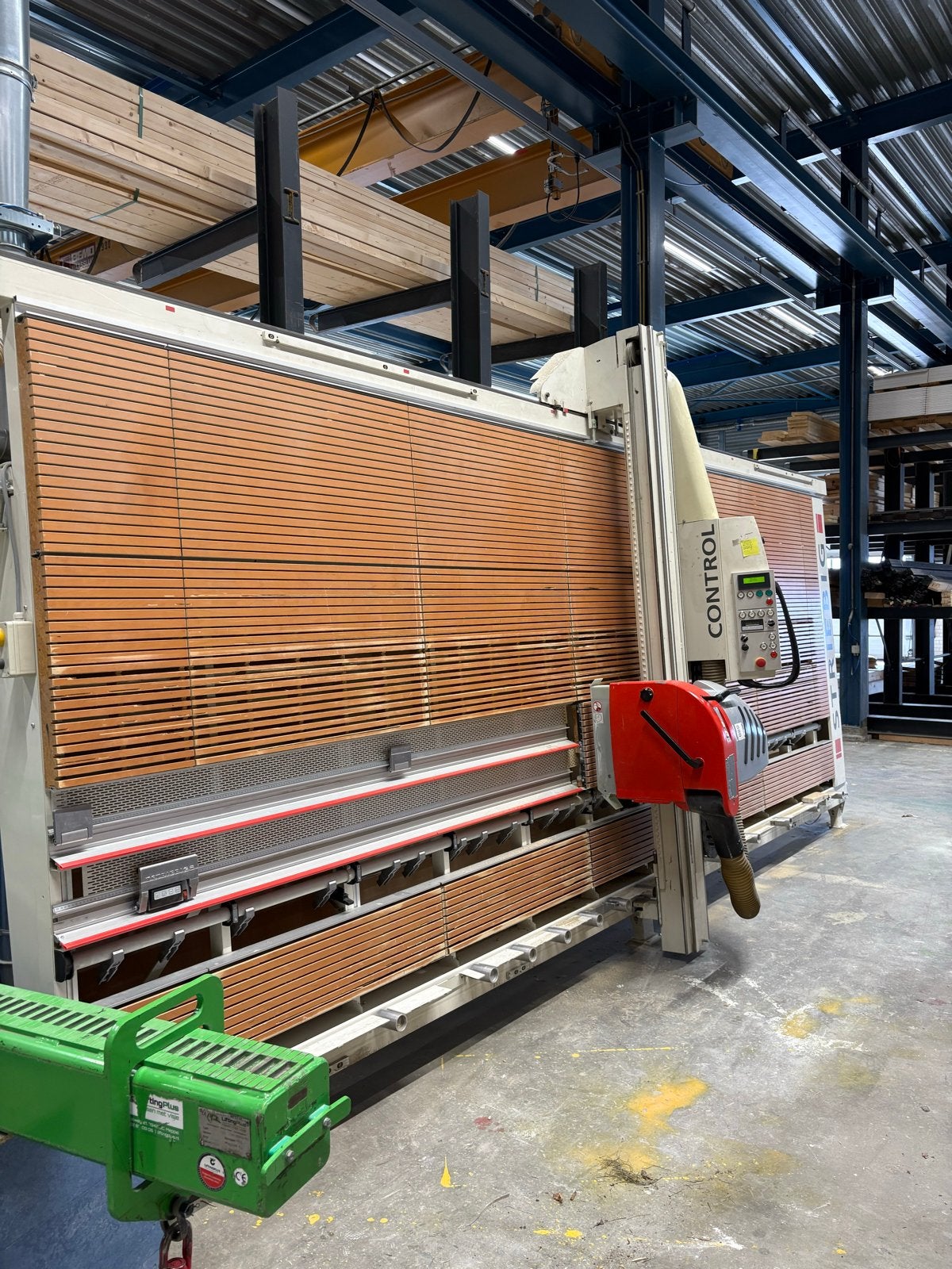 Striebig Verticale Platenzaag - Type Control, Ophalen