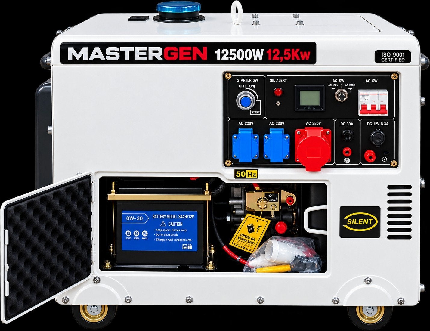 aggregaat/generator Diesel 12500w nieuw gratis bezorging, Doe-het-zelf en Verbouw, Nieuw, Ophalen of Verzenden, 10 tot 30 kVA