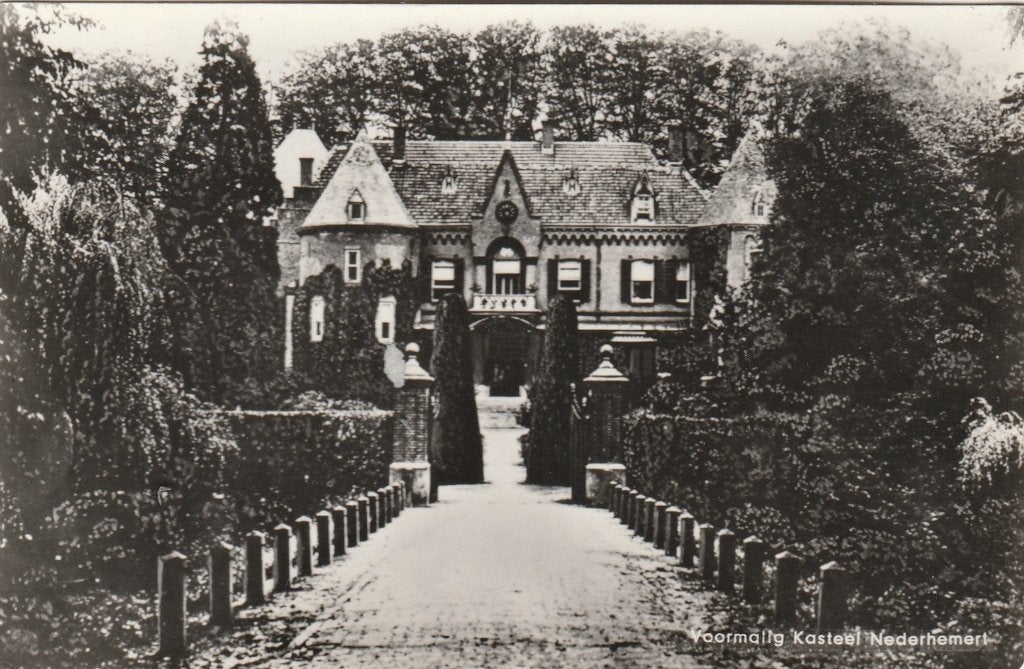 nederhemert- kasteel, Verzamelen, Ophalen of Verzenden, 1940 tot 1960, Gelderland