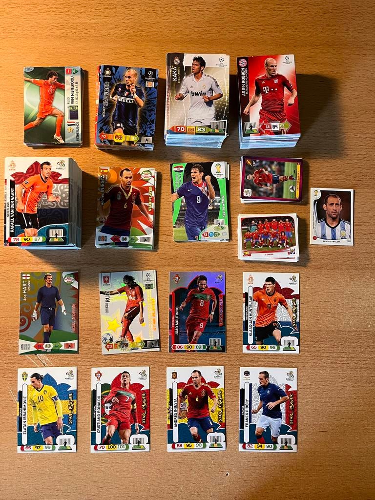 Diverse Panini voetbalplaatjes: ~ 400 stuks, Ophalen of Verzenden, Gebruikt, Overige sporten, Poster, Plaatje of Sticker