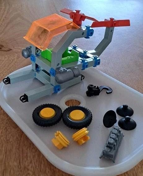 Fisher Price construx helikopter, takelwagen sets, Ophalen of Verzenden, Gebruikt, Speelset