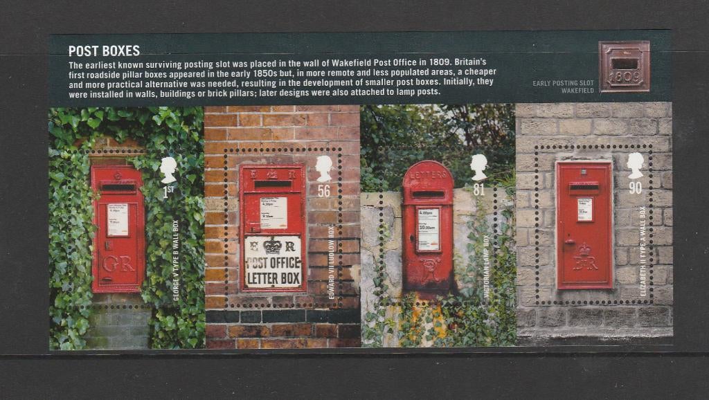 Engeland blok Postbussen (2009)., Ophalen of Verzenden, Postfris
