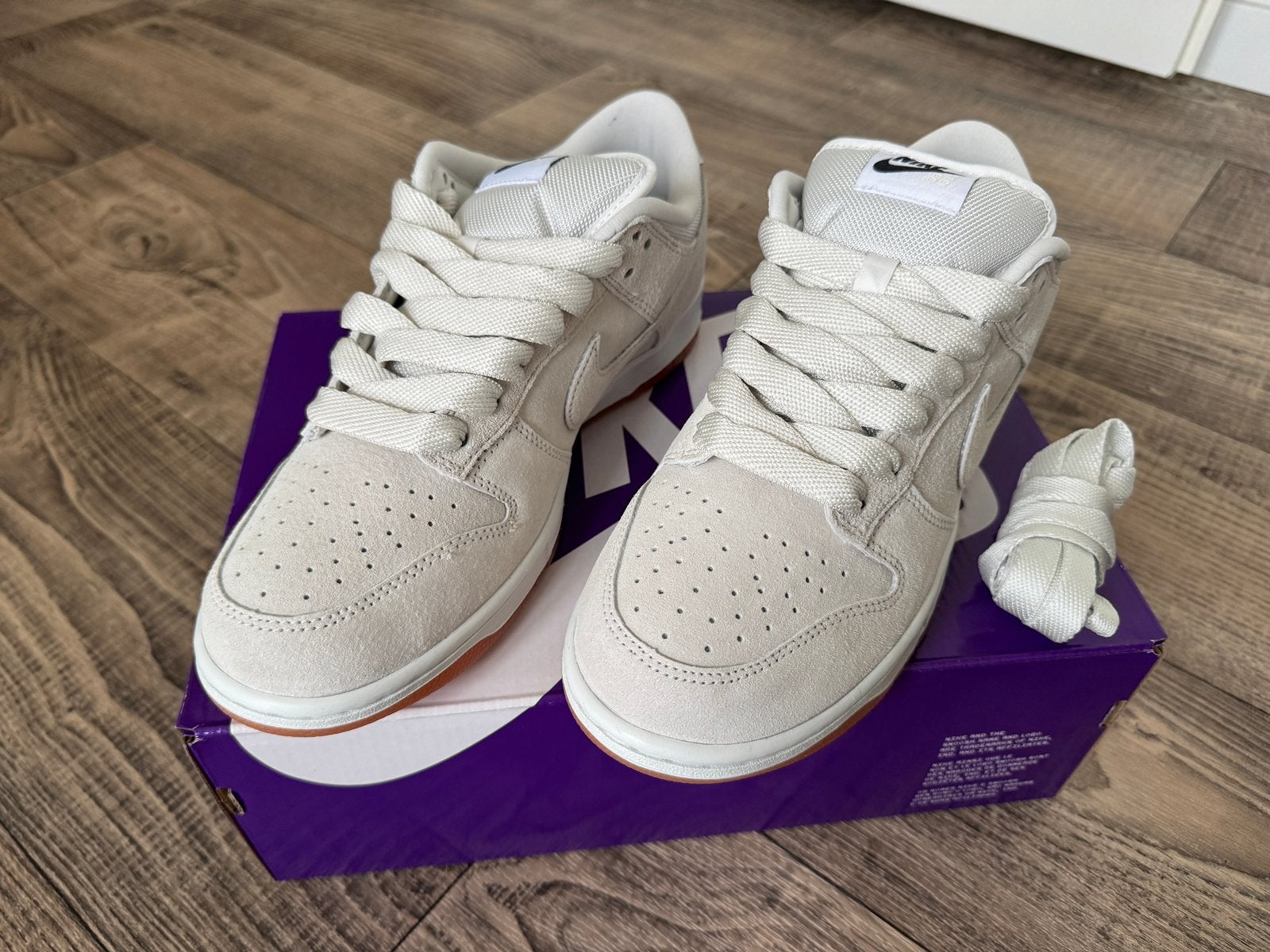 Nike SB Dunk Low Pro B - Pale Ivory - nieuw, Wit, Nieuw, Ophalen of Verzenden, Sneakers of Gympen