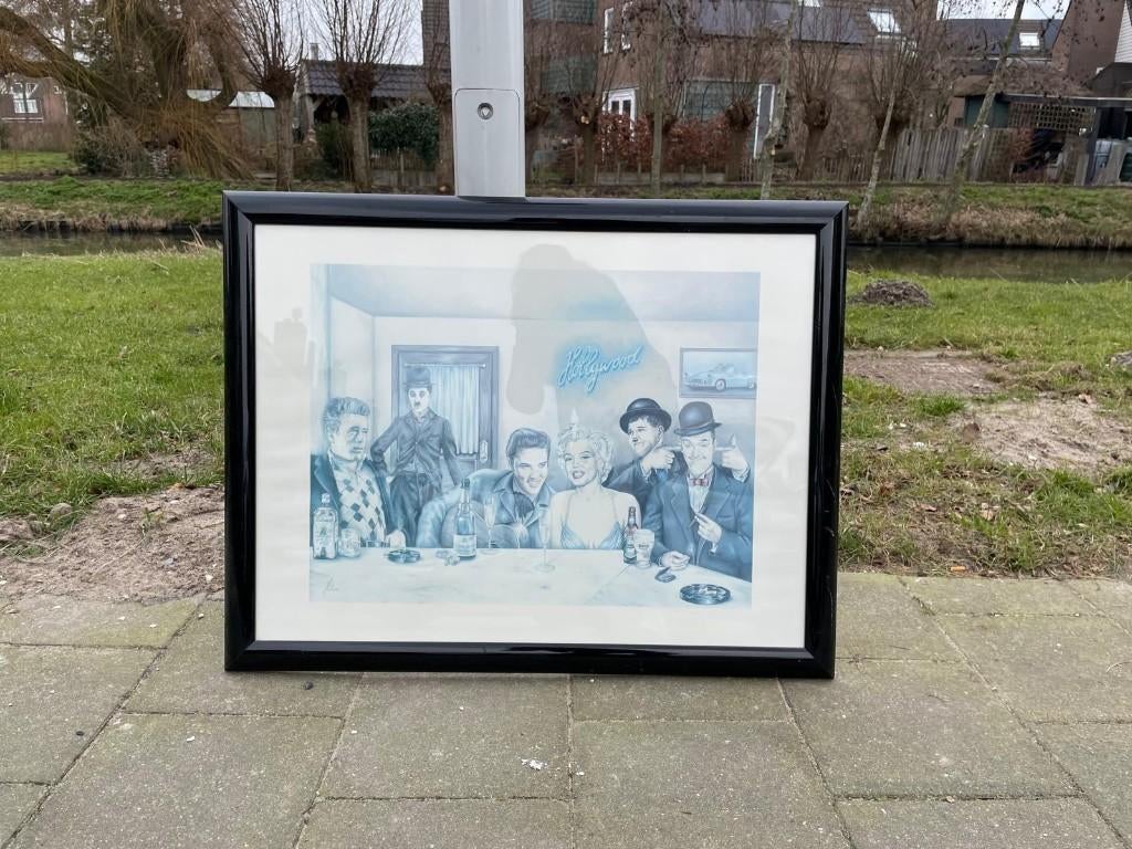 Schilderij, Ophalen