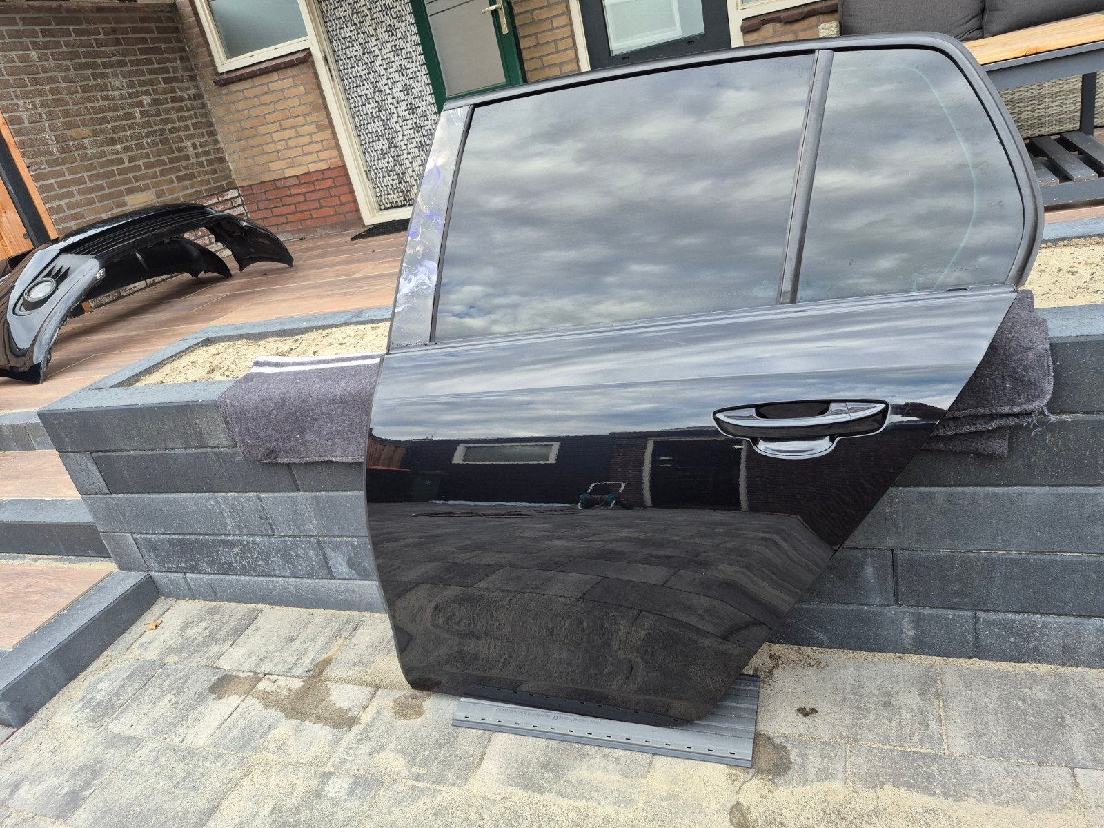 volkswagen golf 6 linker achterportier 5 deurs, Auto-onderdelen, Ophalen, Gebruikt, Achter, Volkswagen