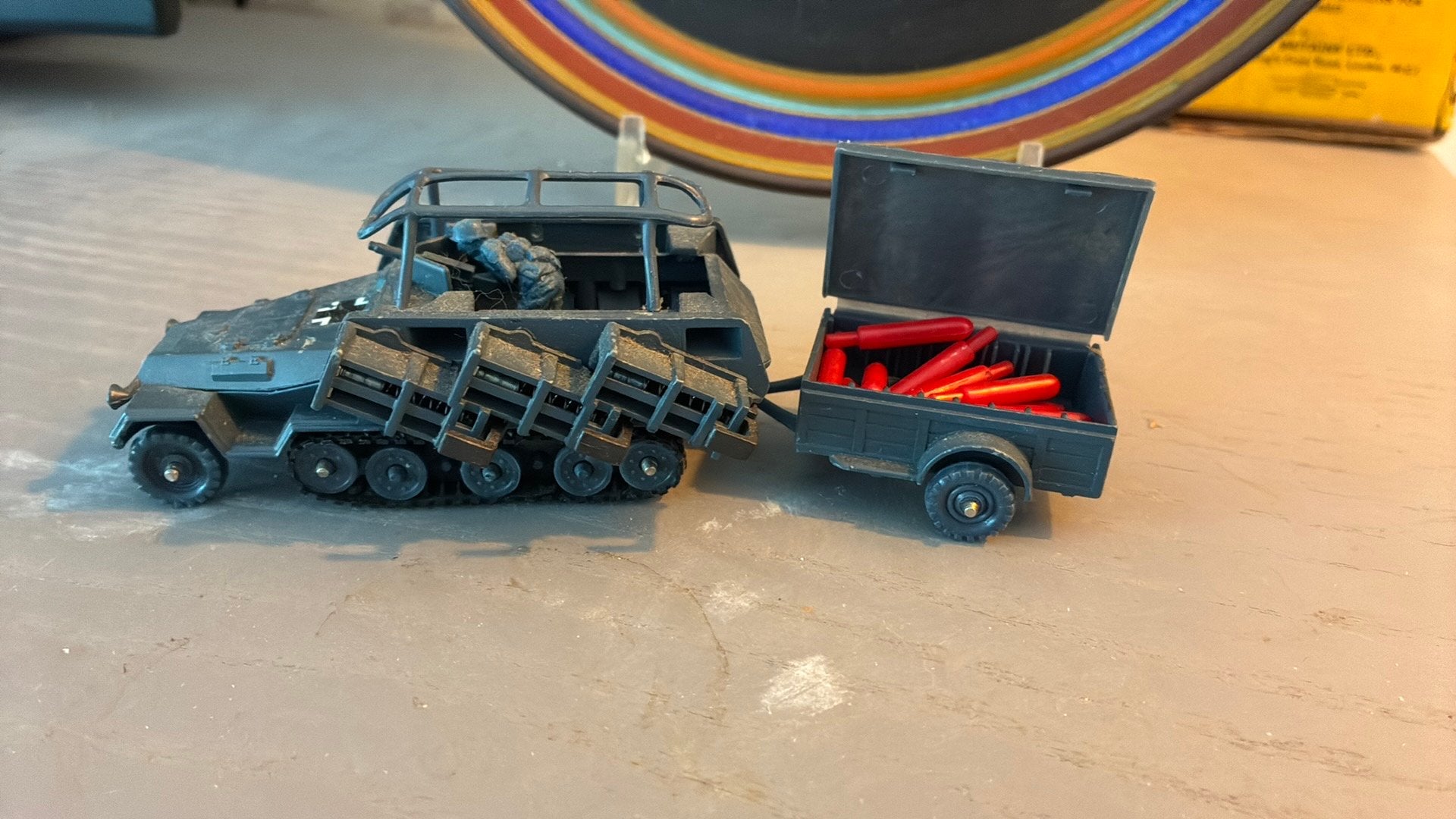 Hanomag Raketwerper compleet., Ophalen of Verzenden, Zo goed als nieuw