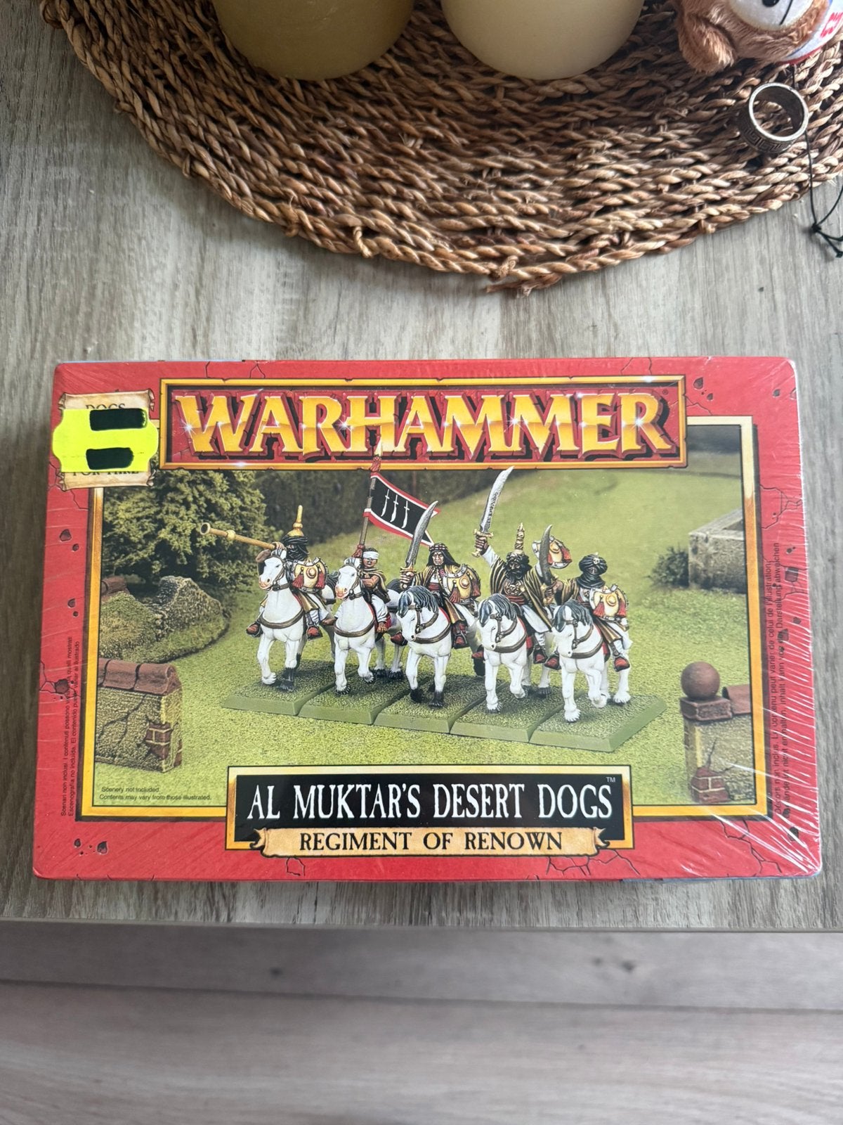 Warhammer Fantasy Dogs of War Al Muktars Desert Dogs, Hobby en Vrije tijd, Wargaming, Ophalen of Verzenden, Zo goed als nieuw