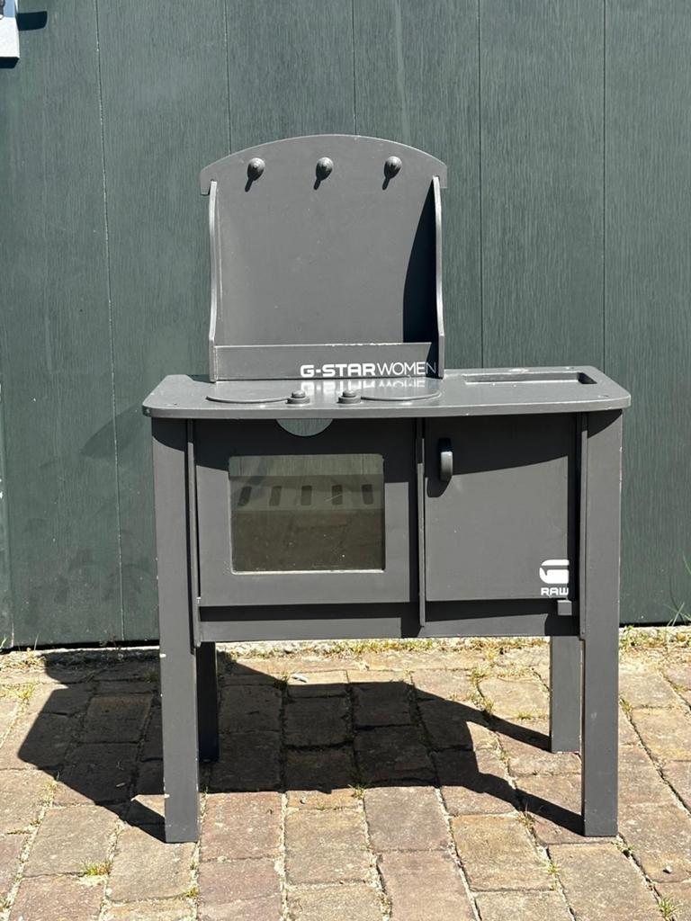 Speelkeukentje, Ophalen, Gebruikt, Hout, Speelkeuken