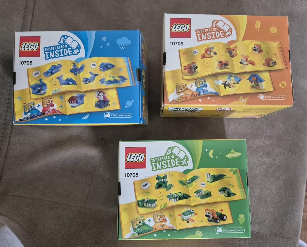 LEGO 3 doosjes (NIEUW), Overige thema's, Lego, Nieuw, Ophalen of Verzenden
