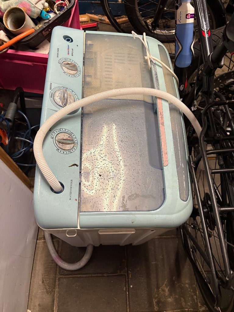 Compacte mini wasmachine - ideaal voor kleine ruimtes, Ophalen, Gebruikt