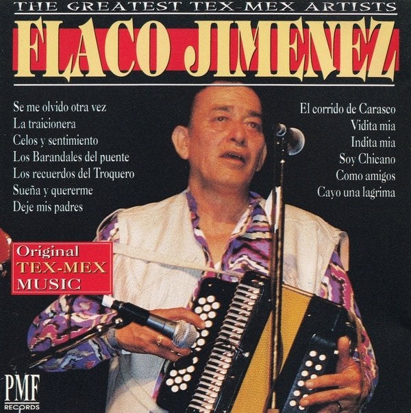 Flaco Jimenez - The Greatest Tex Mex Hits, Ophalen of Verzenden, Zo goed als nieuw