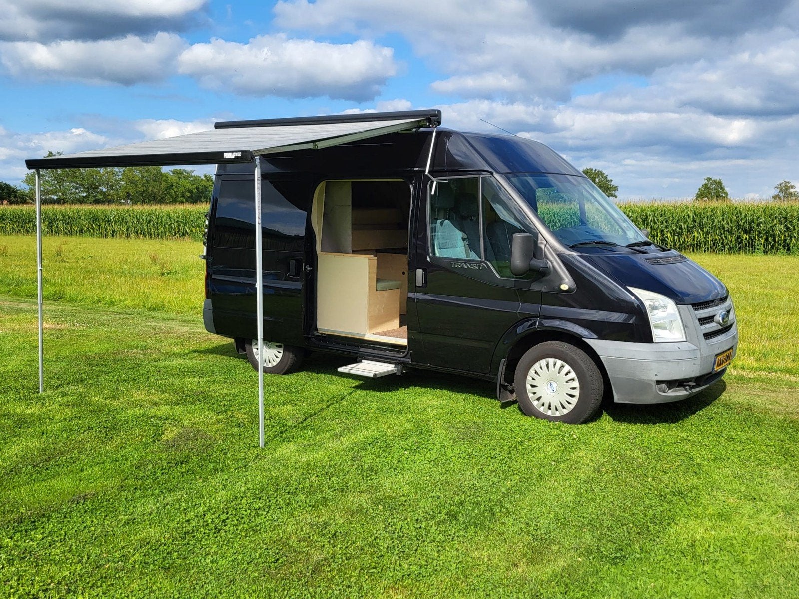 buscamper zelfbouw Ford Transit, Buscamper of Camperbus, Ford, Diesel, Tot en met 3