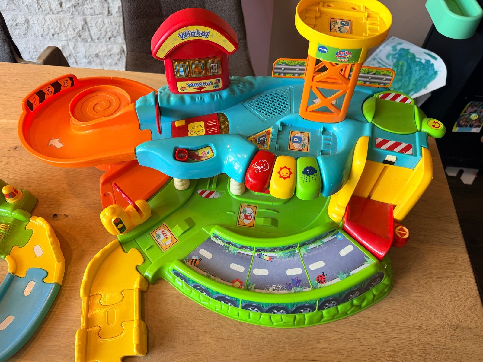 Grote VTech Toet Toet Auto's en Dieren Speelset, Ophalen of Verzenden, Gebruikt, Overige typen, Met licht