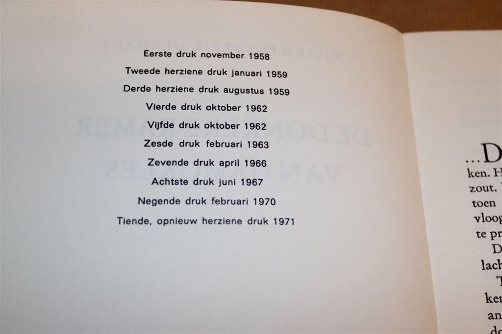 De Donkere Kamer van Damokles — W.F. Hermans — 10e dr 1971, Ophalen of Verzenden, Gelezen