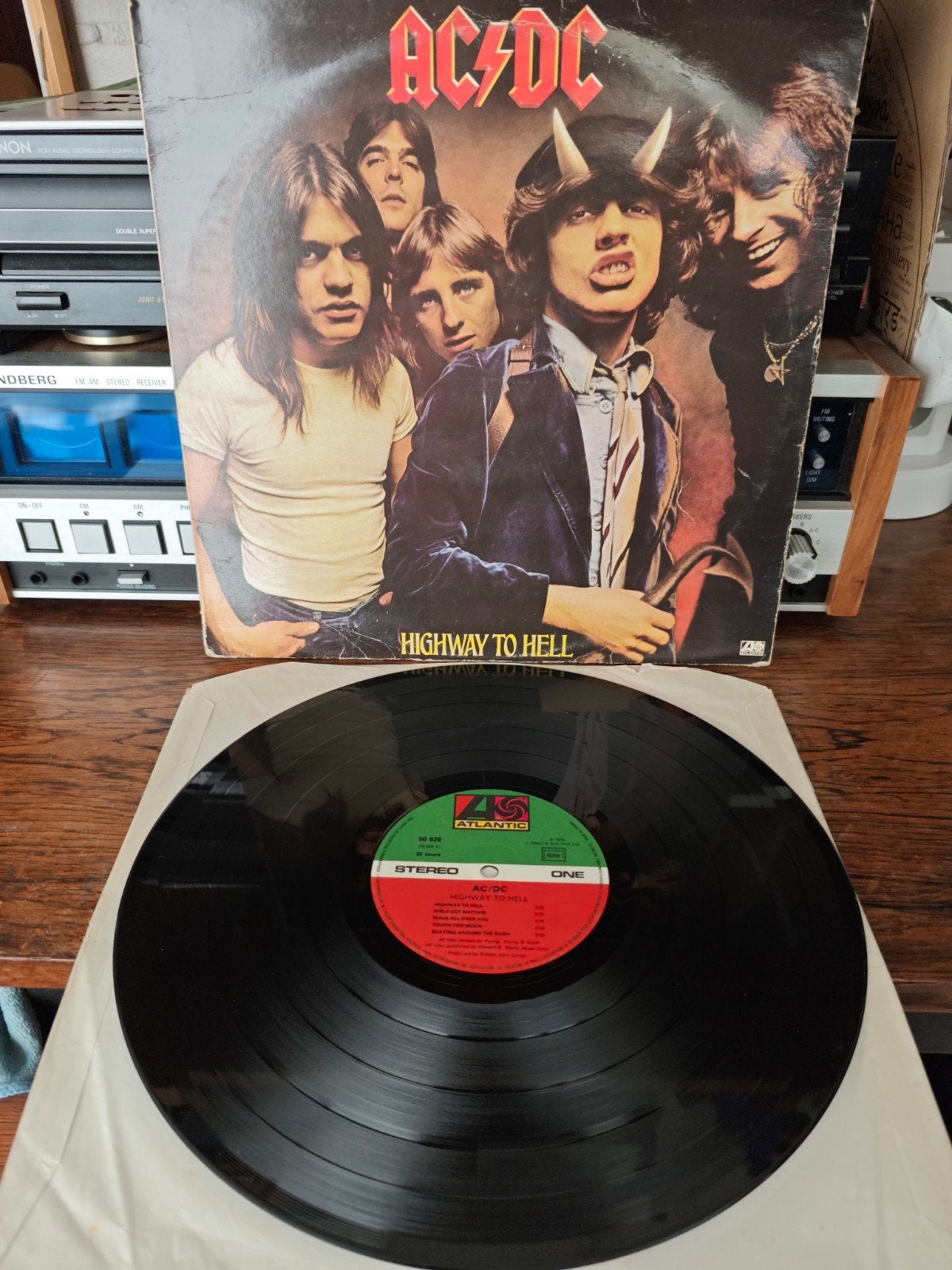 AC/DC - Highway to Hell LP (Originele Persing), LP, Gebruikt, Hard Rock, Originele persing