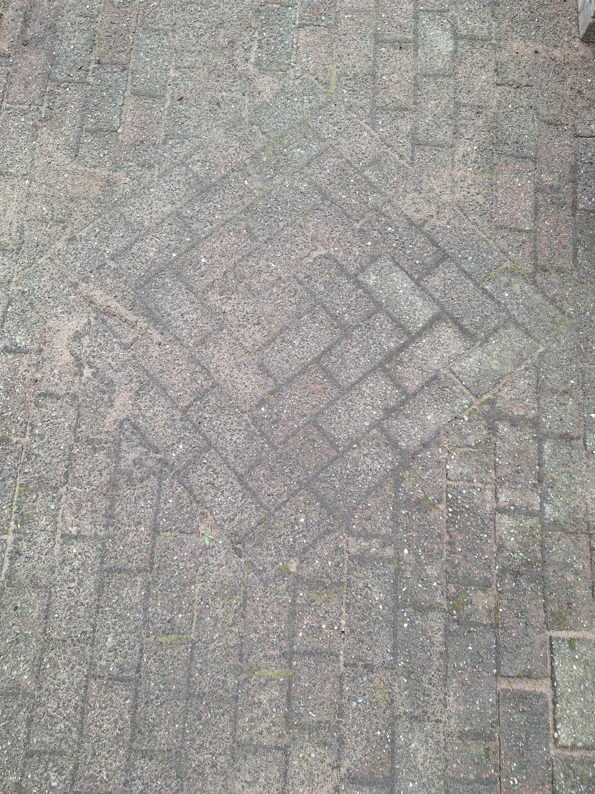 Gebruikte klinkers voor tuin. ong. 2,5 m2 - Gratis, Tuin en Terras, Ophalen, Gebruikt, Klinkers, Minder dan 5 m²
