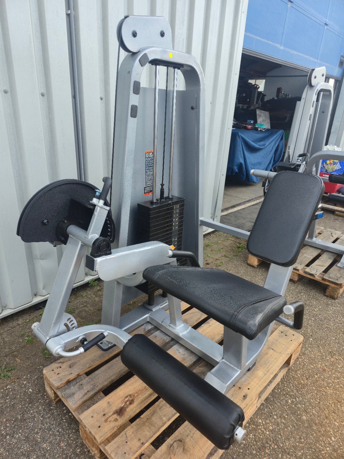 precor icarian leg ext legcurl, Sport en Fitness, Ophalen of Verzenden, Gebruikt, Overige typen
