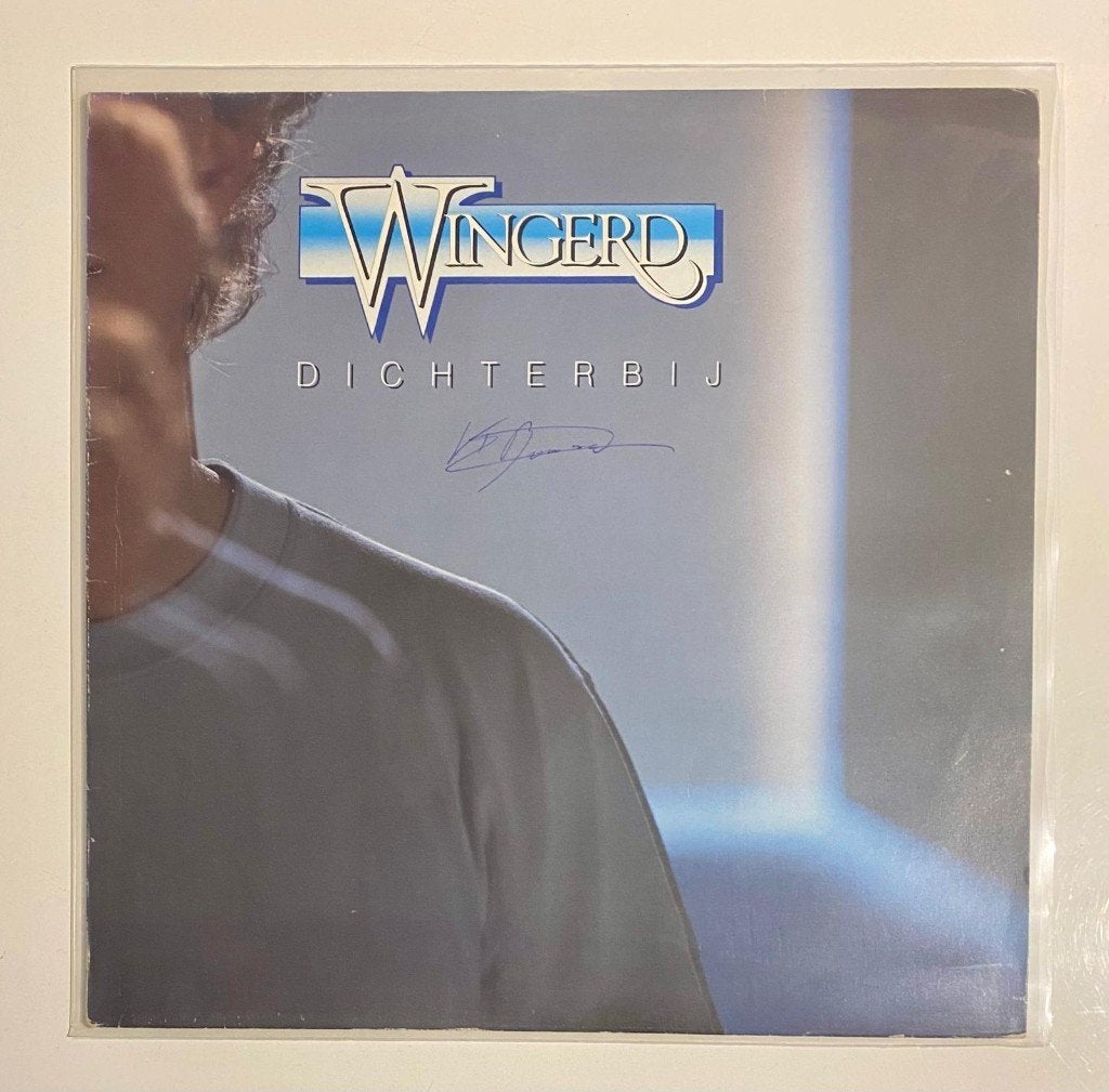 Wingerd – Dichterbij 1981 Netherlands NM/NM Gesigneerd, Originele persing, LP, Ophalen of Verzenden, Zo goed als nieuw