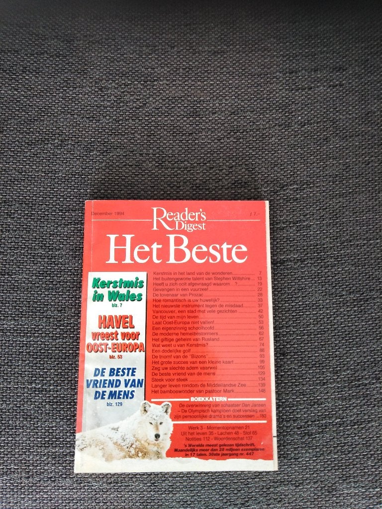 Het Beste - december 1994, Verzamelen, Ophalen of Verzenden, 1980 tot heden, Nederland, Tijdschrift
