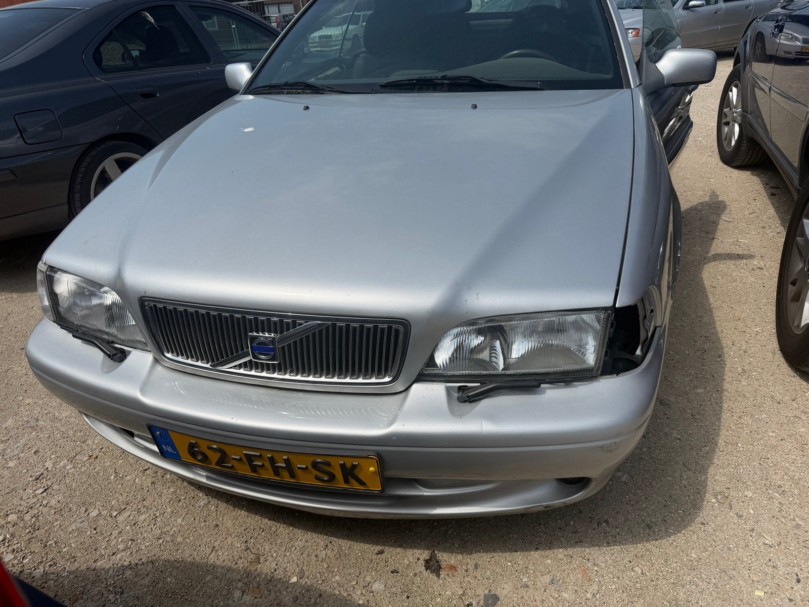 Volvo C70 2.4 T Cabrio AUT 2000 Grijs, Auto's, C70, 4 stoelen, Origineel Nederlands, Bedrijf