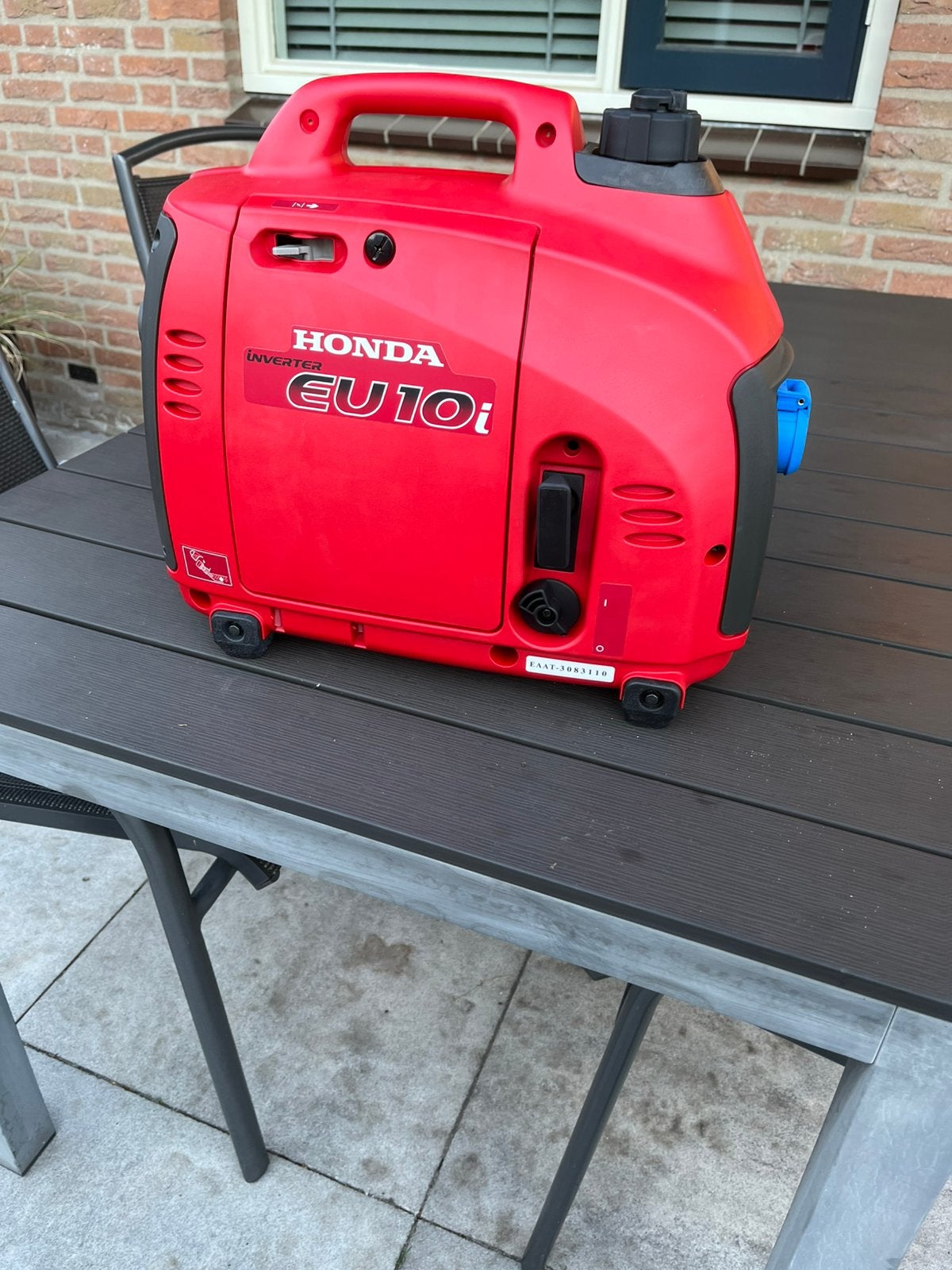 Aggregaat Honda EU10I nieuw, Ophalen, Zo goed als nieuw, Minder dan 5 kVA, Benzine
