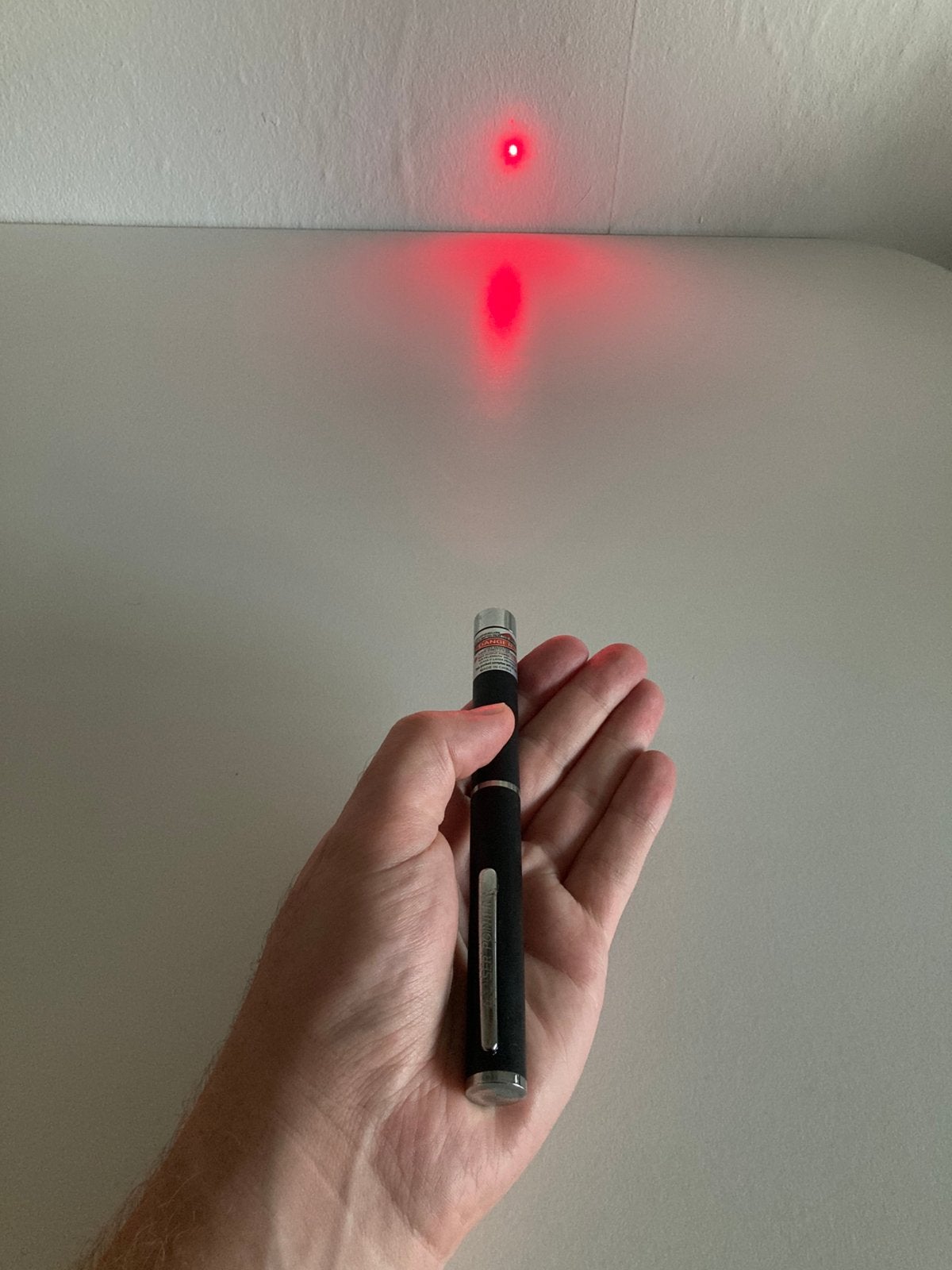 Krachtige Laserpointer Laser, Ophalen of Verzenden, Zo goed als nieuw, Laser