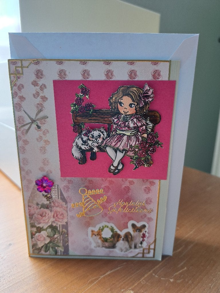 kaarten gefeliciteerd met envelop!!!, Hobby en Vrije tijd, Kaarten | Zelfgemaakt, Ophalen of Verzenden, Nieuw, Man of Vrouw