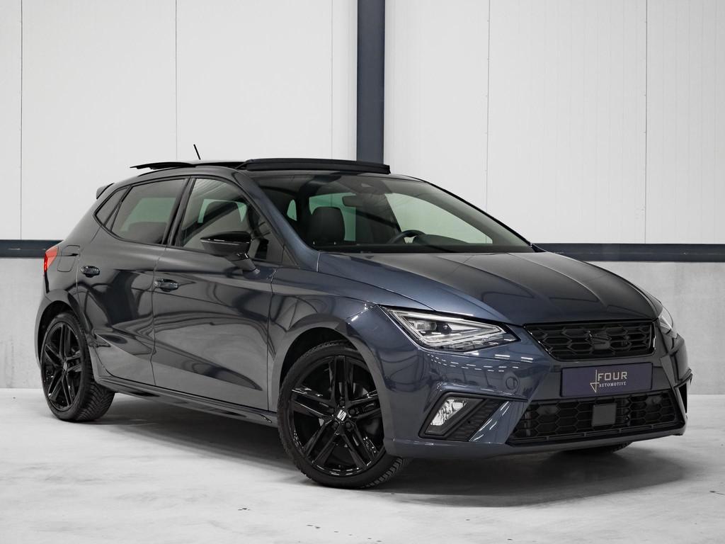SEAT Ibiza 1.5 TSI FR Pro Black Edition | Pano | Keyless | C, Auto's, Seat, Bedrijf, Te koop, Ibiza, ABS, Airbags, Airconditioning