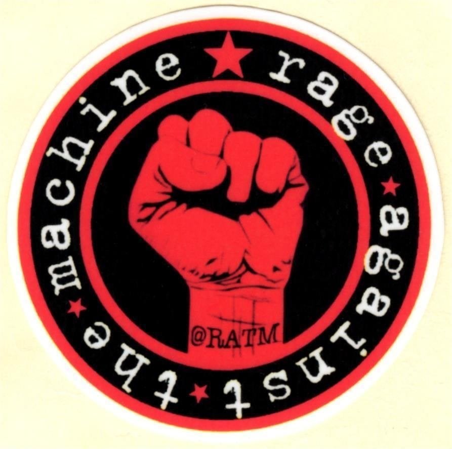 Rage Against the Machine sticker #4, Verzenden, Nieuw, Foto of Kaart