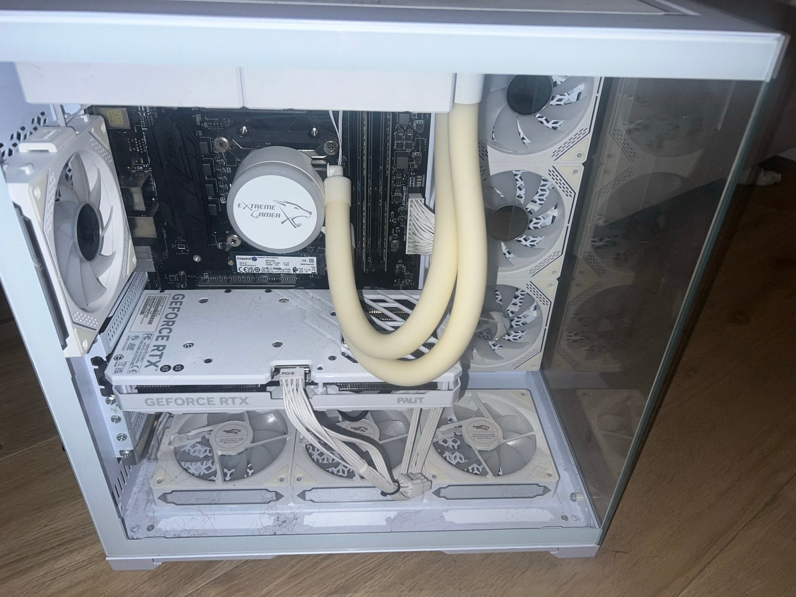 Gaming PC - AMD Ryzen 7 5700X, RTX 4060 Ti, 32GB RAM, Computers en Software, Desktop Pc's, Ophalen, 32 GB, Zo goed als nieuw, Gaming