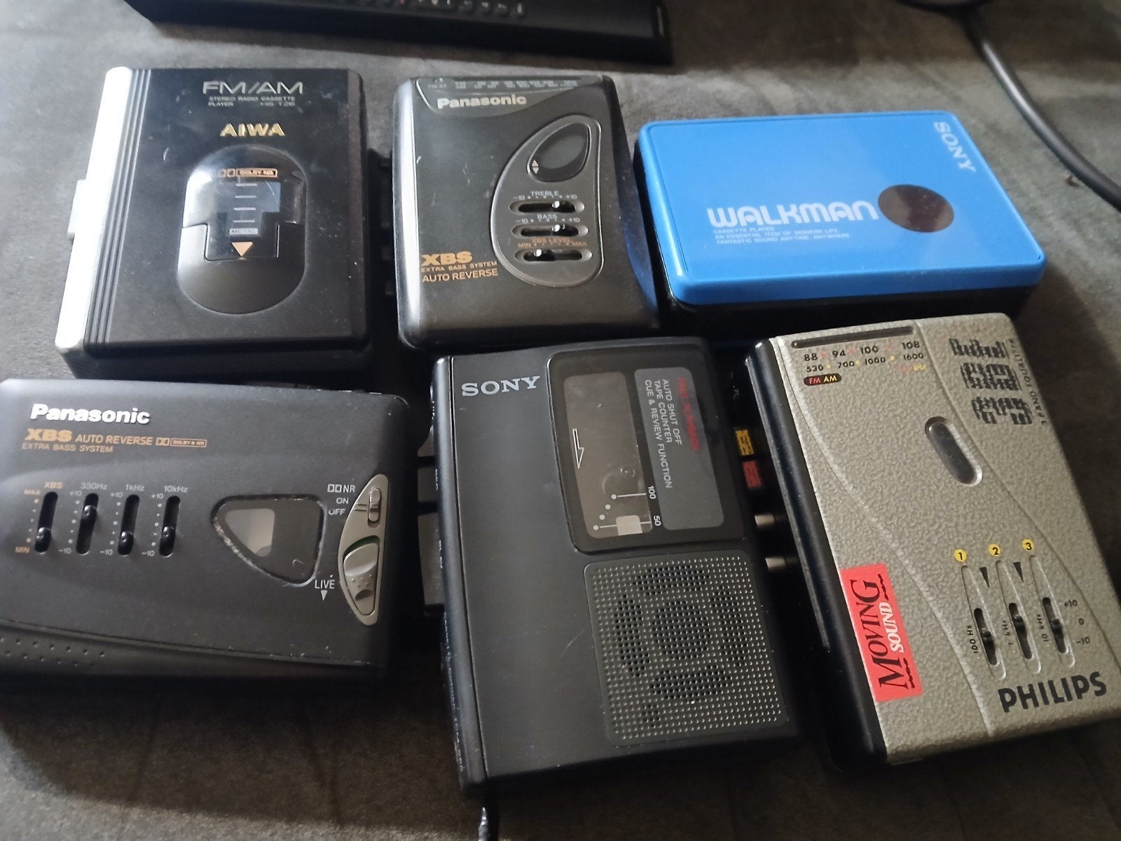 Diverse Walkmans en Cassettespelers - Vintage Collectie, Ophalen of Verzenden, Walkman