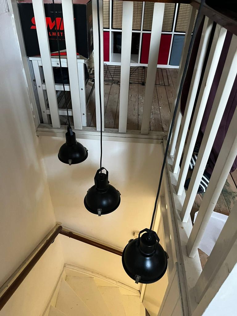 Industriële hanglamp Magnus (karwei), Huis en Inrichting, Lampen | Hanglampen, Ophalen of Verzenden, Zo goed als nieuw, Industrieel