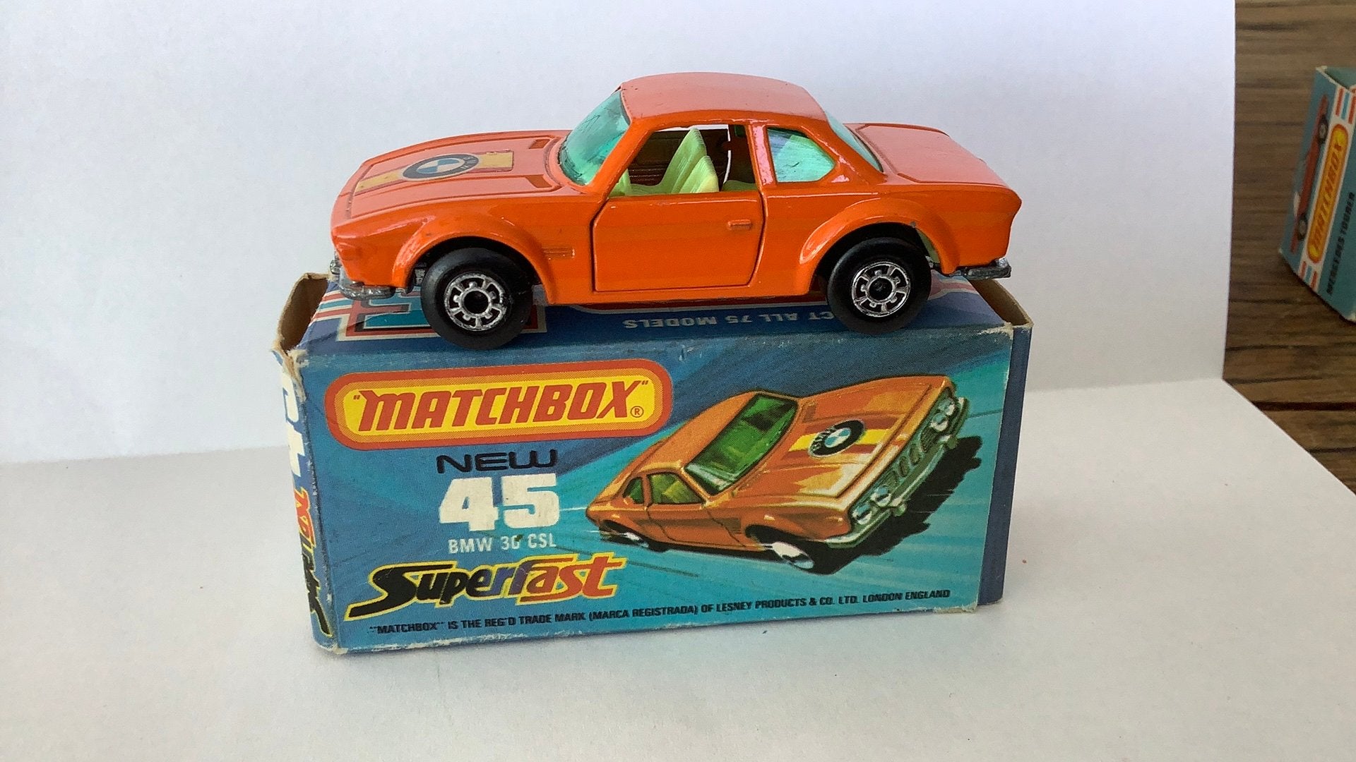 Matchbox 45 BMW 30 csl, Ophalen of Verzenden, Auto, Matchbox