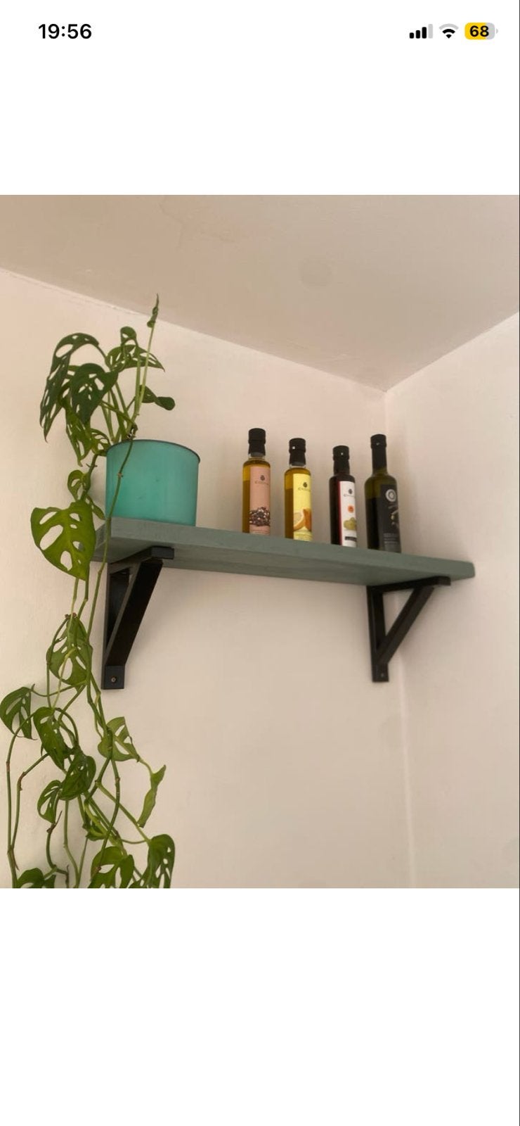 Wandplank met beugels, Huis en Inrichting, Ophalen, Gebruikt