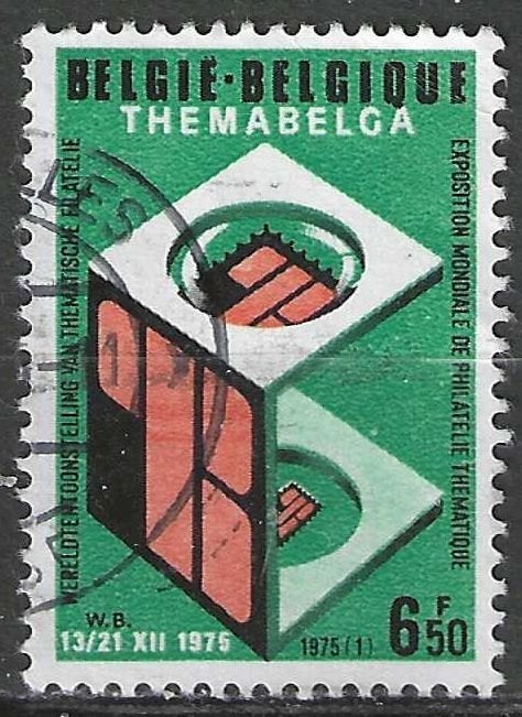 Belgie 1975 - Yvert 1740 - Themabelga (ST), Verzenden, Gestempeld