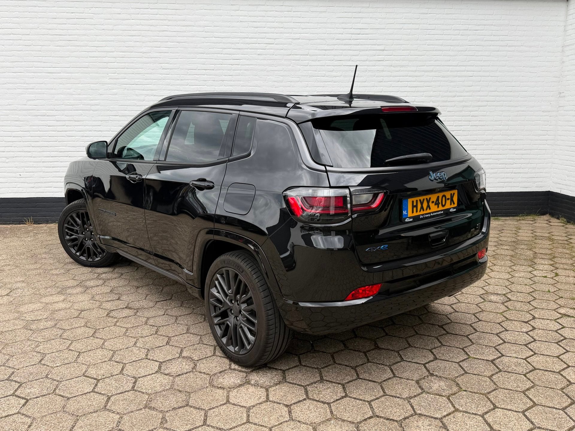 Jeep COMPASS 4xe 240 Plug-in S 360 l ACC l ALPINE l LEDER!, Automaat, 4 cilinders, Zwart, Bedrijf