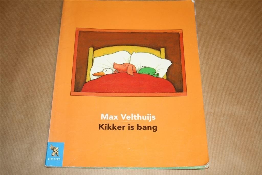 Kikker is bang. Max Velthuijs. 2003. Groot formaat., Boeken, Ophalen of Verzenden, Gelezen