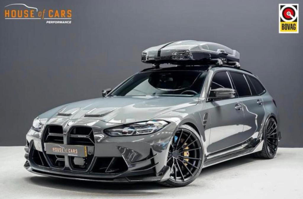 BMW 3-Serie M3 510pk Xdrive Aut 2023 Grijs, Auto's, BMW, Automaat, Stationwagon, Vierwielaandrijving, Particulier